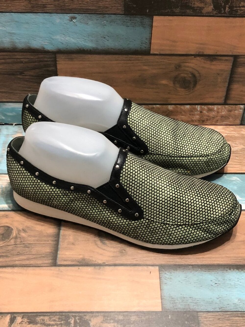 ECollection Eslimara2 Loafers Shimmering Studded Accent Women's Size 9 M